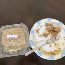 Mike’s Crumb Cake Factory - Took a hearty piece home to try and oh so good!! Highly recommend!!