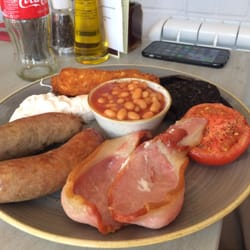 Bullocks Tearoom & Bistro - The big breakfast. It's big! 7.50 GBP