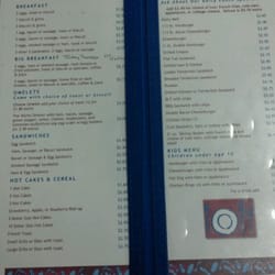Maggie's Diner - Menu