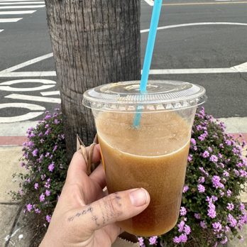 Yipao Coffee - Nitro Cold Brew w splash of soy milk. - Coffee & Tea Near Me - San Diego, California Yipao Coffee - Nitro Cold Brew w splash of soy milk. - Coffee & Tea Near Me - San Diego, California