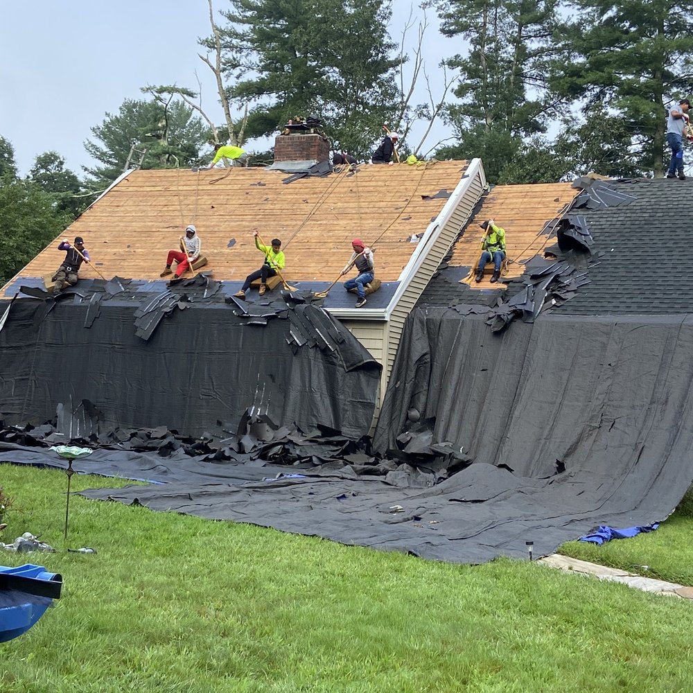 RoofMasters - Roof being removed - Roofing Near Me - Smithfield, Rhode Island RoofMasters - Roof being removed - Roofing Near Me - Smithfield, Rhode Island