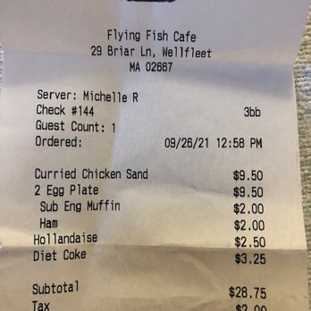Flying Fish Cafe & Deli - Breakfast & Brunch Near Me - Wellfleet, Massachusetts Flying Fish Cafe & Deli - Breakfast & Brunch Near Me - Wellfleet, Massachusetts