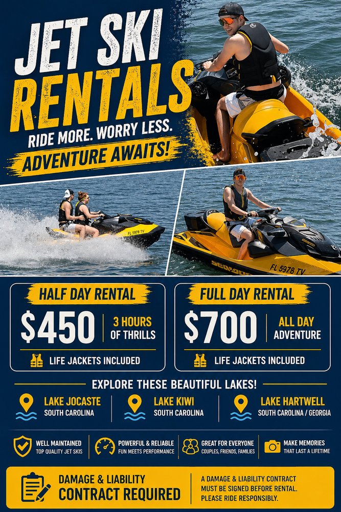 Hunter’s Jetski Rentals Logo