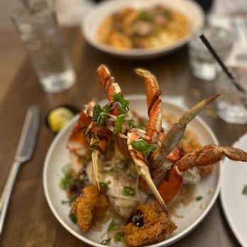 Yeiboh Kitchen - Crab with shrimp and fried rice - New American Near Me - Baltimore, Maryland