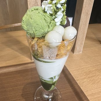 Nana's Green Tea - Matcha Mochi Parfait - Desserts Near Me - Bellevue, Washington Nana's Green Tea - Matcha Mochi Parfait - Desserts Near Me - Bellevue, Washington