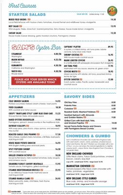 Menu photo 4 Sam's Chowder House Half Moon Bay, CA Menu photo 4 Sam's Chowder House Half Moon Bay, CA