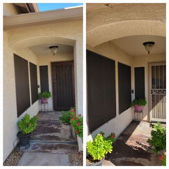 First Impression Ironworks - Upgraded from light to dark windows and door. - Fences & Gates Near Me - Gilbert, Arizona