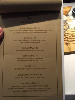 Menu photo 6 C2 - Congress Squared Portland, ME