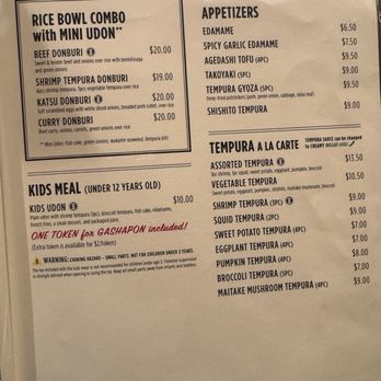 Udon Mugizo - Menu - Japanese Near Me - San Francisco, California Udon Mugizo - Menu - Japanese Near Me - San Francisco, California
