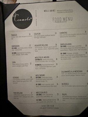 Menu photo 3 Conmole Charlottesville, VA Menu photo 3 Conmole Charlottesville, VA