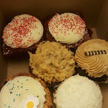 The Flying Cupcake - Red velvet elvis, auf wiedershen, peanut butter blackout, blueberry cream cheese, and koo koo for coconuts - Bakeries Near Me - Indianapolis, Indiana The Flying Cupcake - Red velvet elvis, auf wiedershen, peanut butter blackout, blueberry cream cheese, and koo koo for coconuts - Bakeries Near Me - Indianapolis, Indiana