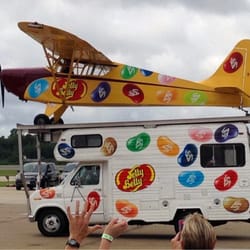 Naval Air Station Oceana - Some nut landed plane on camper RV at air show