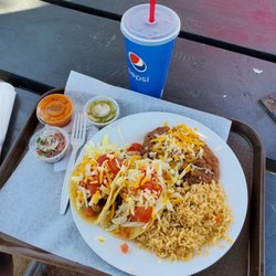 Cook's Corner - Chicken taco plate