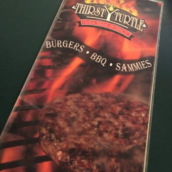 Thirsty Turtle Burgers & BBQ - menu - Barbeque Near Me - Big Timber, Montana