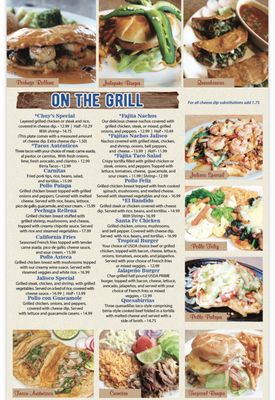 Menu photo 2 El Rancho Grande Greenville, KY
