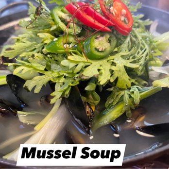 Anytime Kitchen  - Mussel Soup ( Hong Hap tang ) - Korean Near Me - New York, New York