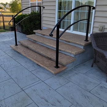 Aurora Custom Concrete - cantilevered stairs - Masonry/Concrete Near Me - Green Lane, Pennsylvania Aurora Custom Concrete - cantilevered stairs - Masonry/Concrete Near Me - Green Lane, Pennsylvania
