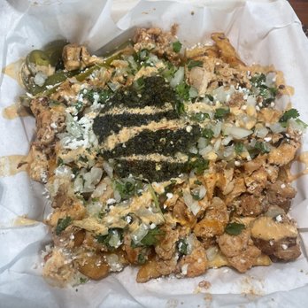 Bubbas Tacos - Chicken loaded fries - Tacos Near Me - Ontario, California Bubbas Tacos - Chicken loaded fries - Tacos Near Me - Ontario, California