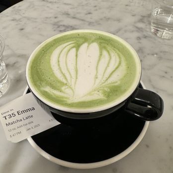 Tatte Bakery & Cafe | Copley Square - Matcha latte - Breakfast & Brunch Near Me - Boston, Massachusetts Tatte Bakery & Cafe | Copley Square - Matcha latte - Breakfast & Brunch Near Me - Boston, Massachusetts