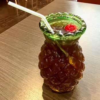Won Won Kitchen - Mango Flavored Iced Tea - Japanese Near Me - Salt Lake City, Utah