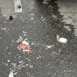 Jetro Cash & Carry - I told two employees to clean it, but they never did