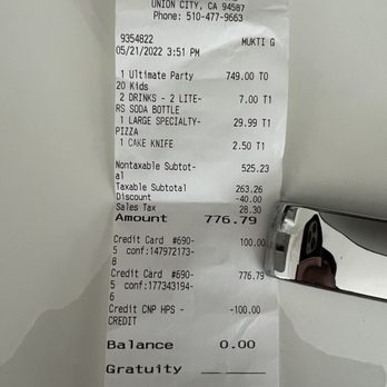 Pump It Up - See my $100 deposit, charged without deposit applied, and refunded deposit after complaining. CHECK RECEIPT & ASK QUESTIONS BEFORE PAYING! - Kids Activities Near Me - Union City, California Pump It Up - See my $100 deposit, charged without deposit applied, and refunded deposit after complaining. CHECK RECEIPT & ASK QUESTIONS BEFORE PAYING! - Kids Activities Near Me - Union City, California