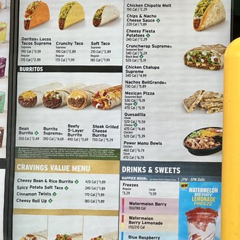 Taco Bell - Menu - Tacos Near Me - North Brunswick, New Jersey Taco Bell - Menu - Tacos Near Me - North Brunswick, New Jersey