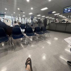 DMV - Inside waiting area