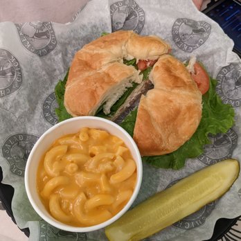 Chicken Salad Chick - Fancy Nancy croissant with Mac and cheese - Southern Near Me - Lutz, Florida Chicken Salad Chick - Fancy Nancy croissant with Mac and cheese - Southern Near Me - Lutz, Florida