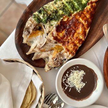 Entremar - The famous grilled fish with red and green sauces - not overrated - Mexican Near Me - México, D.F., DIF
