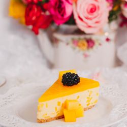 Mango cheesecake