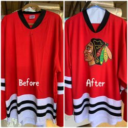 Palace Cleaners - Before and After patch job