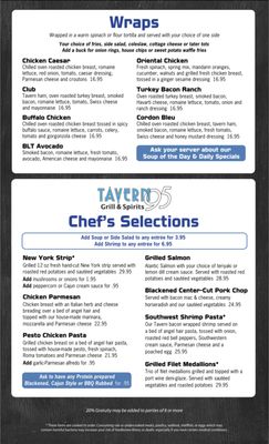 Menu photo 1 Tavern 95 Lake Havasu City, AZ Menu photo 1 Tavern 95 Lake Havasu City, AZ