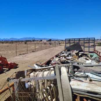 Dump That Junk - Haul truck with trash from lot - Junk Removal & Hauling Near Me - Victorville, California
