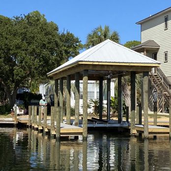 Summit Marine Development - The ol' seawall, dock, and boathouse combo. - General Contractors Near Me