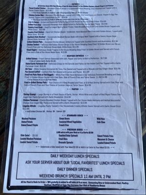 Menu photo 1 TJ'S At The Old Forge Bandera, TX Menu photo 1 TJ'S At The Old Forge Bandera, TX