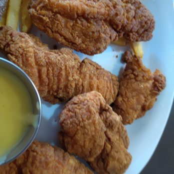 Ruby Tuesday - Hard Frozen chunky chicken strips. - Burgers Near Me - Clemson, South Carolina