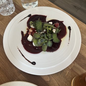 LUCA - Feta cheese and beet appetizer - Italian Near Me - Stony Brook, New York