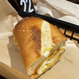 Egg and Cheese Breakfast sandwich