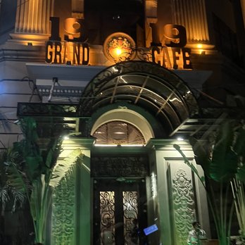 1919 Grand Cafe - Entrance at night - Cafes Near Me - Manila, NCR