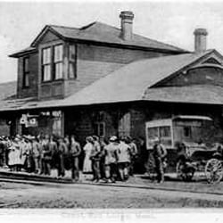 Carbon County Arts Guild & Depot Gallery - The Arts Guild when it was a train depot.