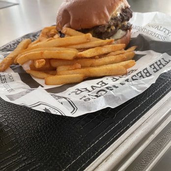 JLB Eatery - This is a double cheeseburger with fries. Everything is super fresh and it weighs in at 1.95 pounds. - Burgers Near Me - Houston, Texas JLB Eatery - This is a double cheeseburger with fries. Everything is super fresh and it weighs in at 1.95 pounds. - Burgers Near Me - Houston, Texas