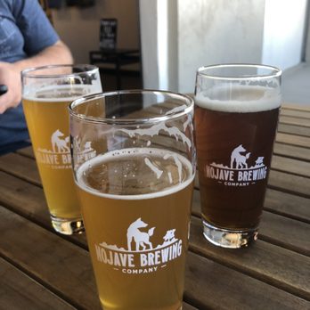 Mojave Brewing - Sampling the beer on the patio - Breweries Near Me - Henderson, Nevada Mojave Brewing - Sampling the beer on the patio - Breweries Near Me - Henderson, Nevada