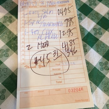 Rays Italian Bistro - The fettuccine with salmon isn't $14.95 yet he put that on our ticket. Spaghetti was $7.95 and he charged us $9.95. - Italian Near Me - Midland, Texas Rays Italian Bistro - The fettuccine with salmon isn't $14.95 yet he put that on our ticket. Spaghetti was $7.95 and he charged us $9.95. - Italian Near Me - Midland, Texas