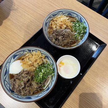 Marugame Udon - Nikutama and Curry Nikutama - Japanese Near Me - Arcadia, California