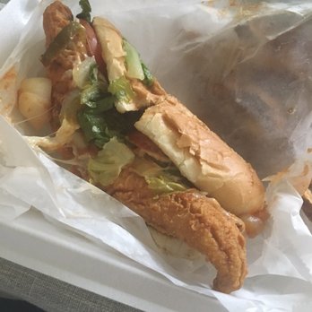 Shrimps - Fish po boy - Seafood Near Me - Richmond, Virginia