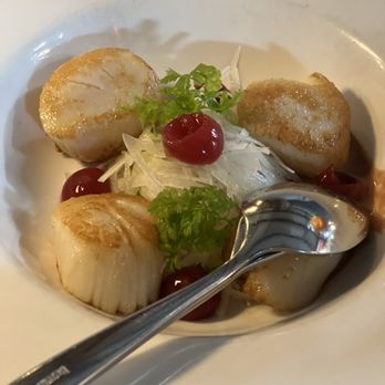 Osteria Carlina - Capesante e Ciliegie - Italian Near Me - New York, New York
