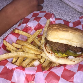 MG's - Plain burger with French fries. - Burgers Near Me - Sherman, Texas MG's - Plain burger with French fries. - Burgers Near Me - Sherman, Texas