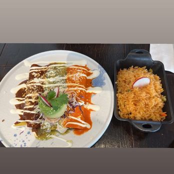 OMG Cocina - Enchilada Plate - Mexican Near Me - Sacramento, California OMG Cocina - Enchilada Plate - Mexican Near Me - Sacramento, California