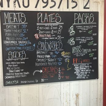North Texas Smoke - Menu - Barbeque Near Me - Decatur, Texas